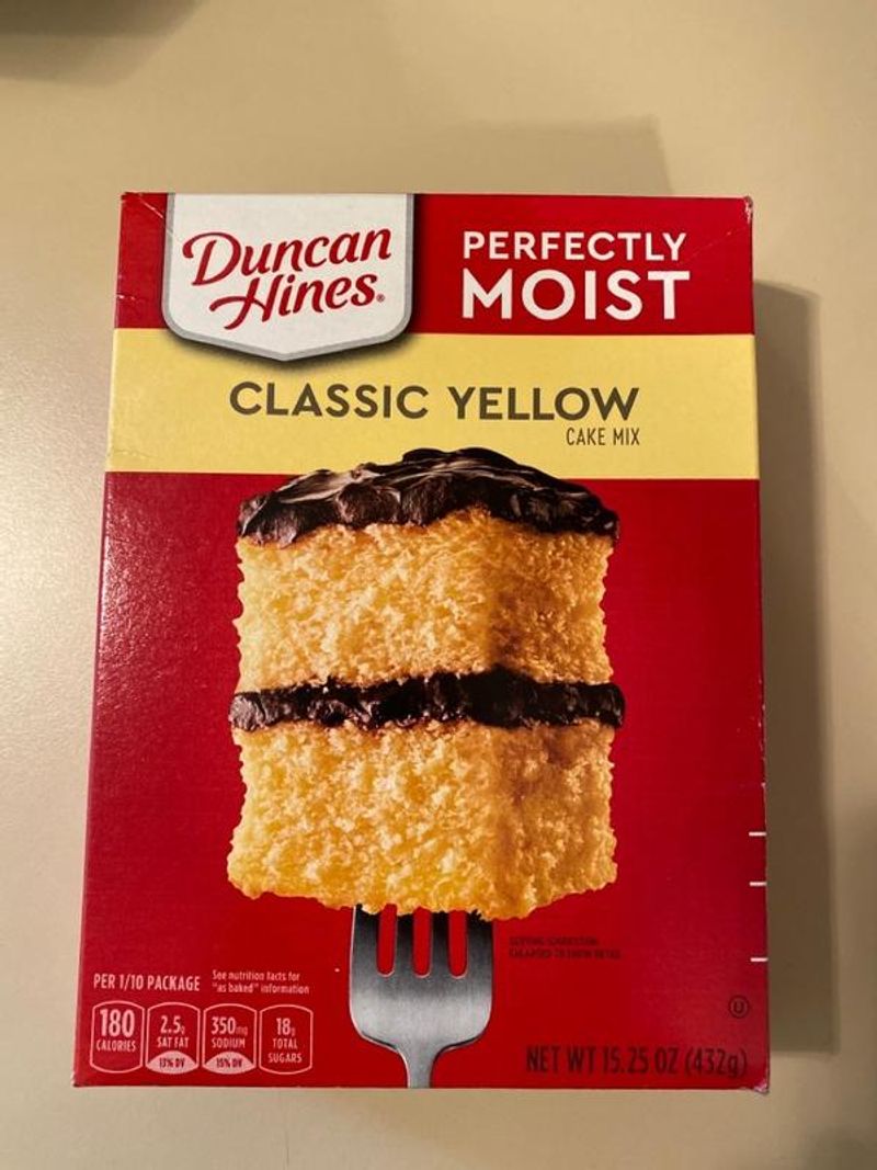Duncan Hines Perfectly Moist Classic Yellow Cake Mix