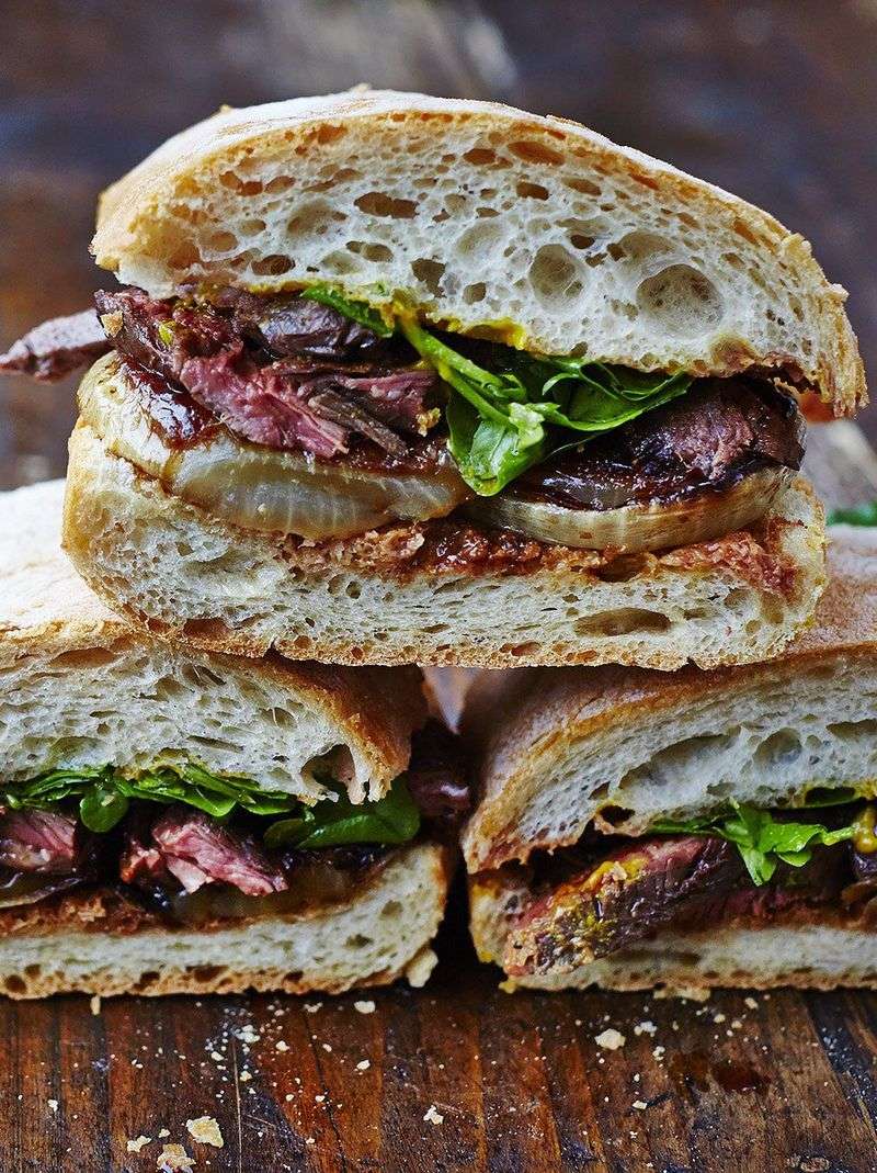 Jamie Oliver's Steak Sandwich