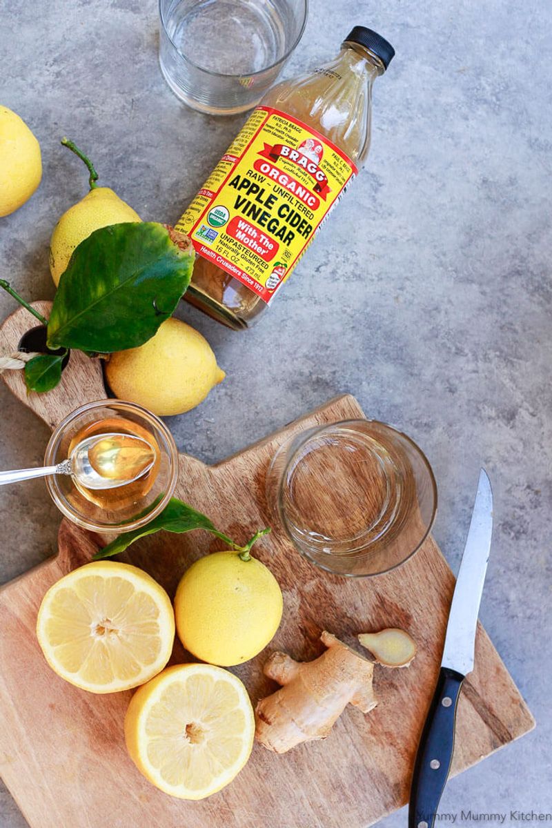 ACV-Ginger-Lemon Blend: The Triple-Action Fat Burner