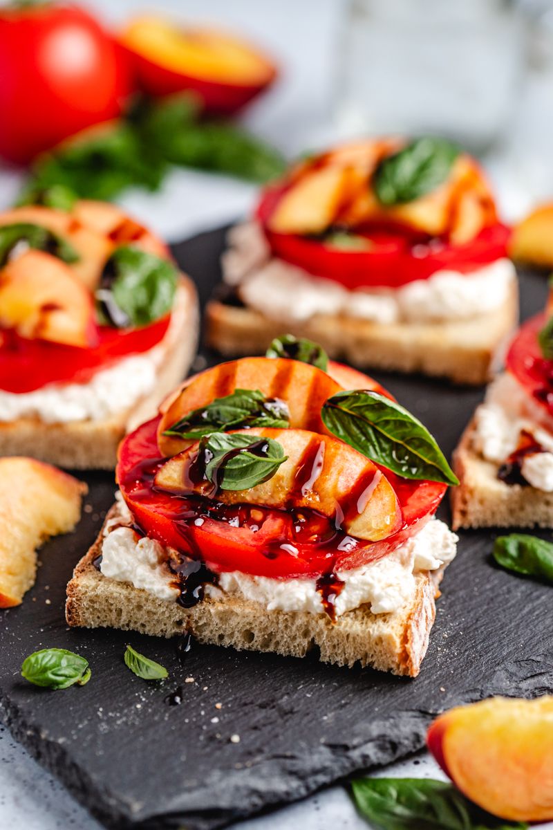 Open-Face Tomato & Burrata Sandwich