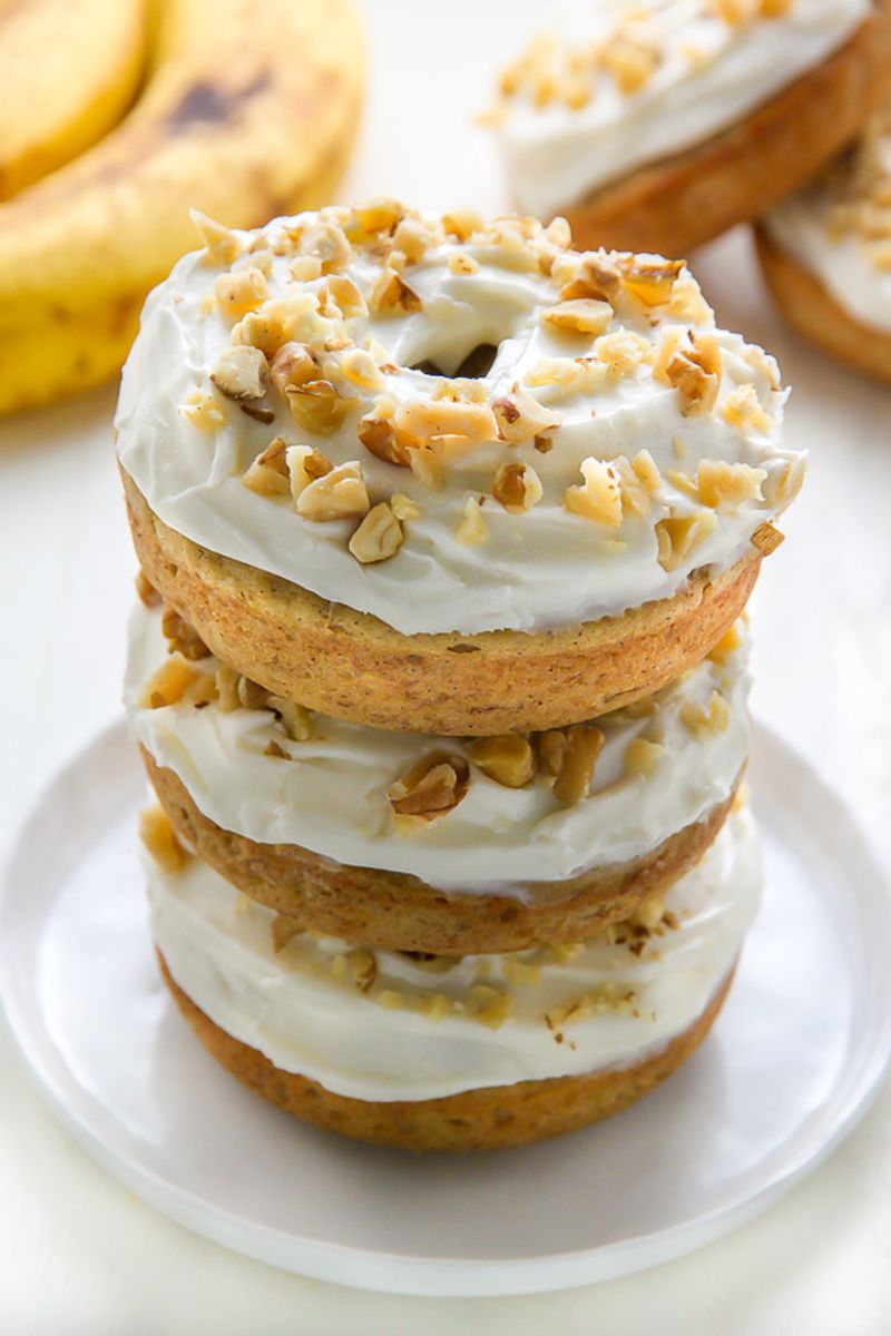 Banana Bread Donuts