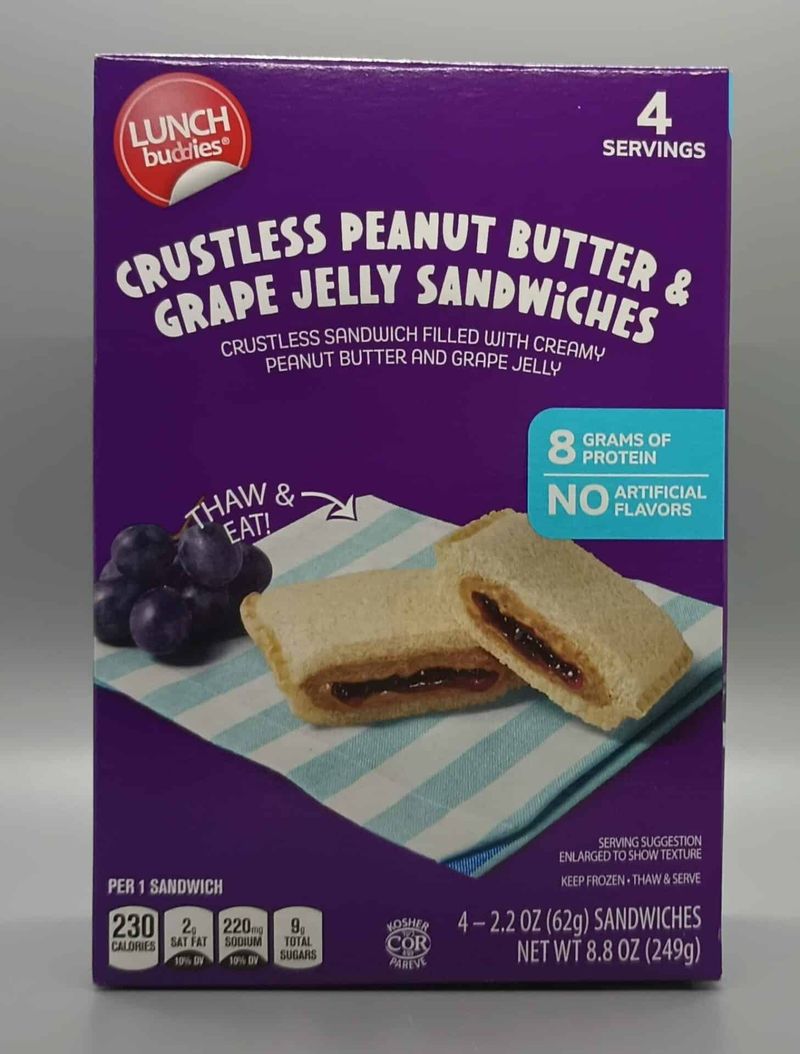 Kid-Friendly Lunch Buddies Crustless PB&J – $3.69