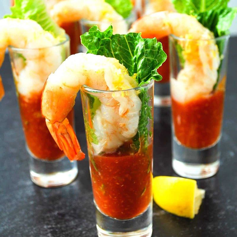 Shrimp Cocktail Shooters