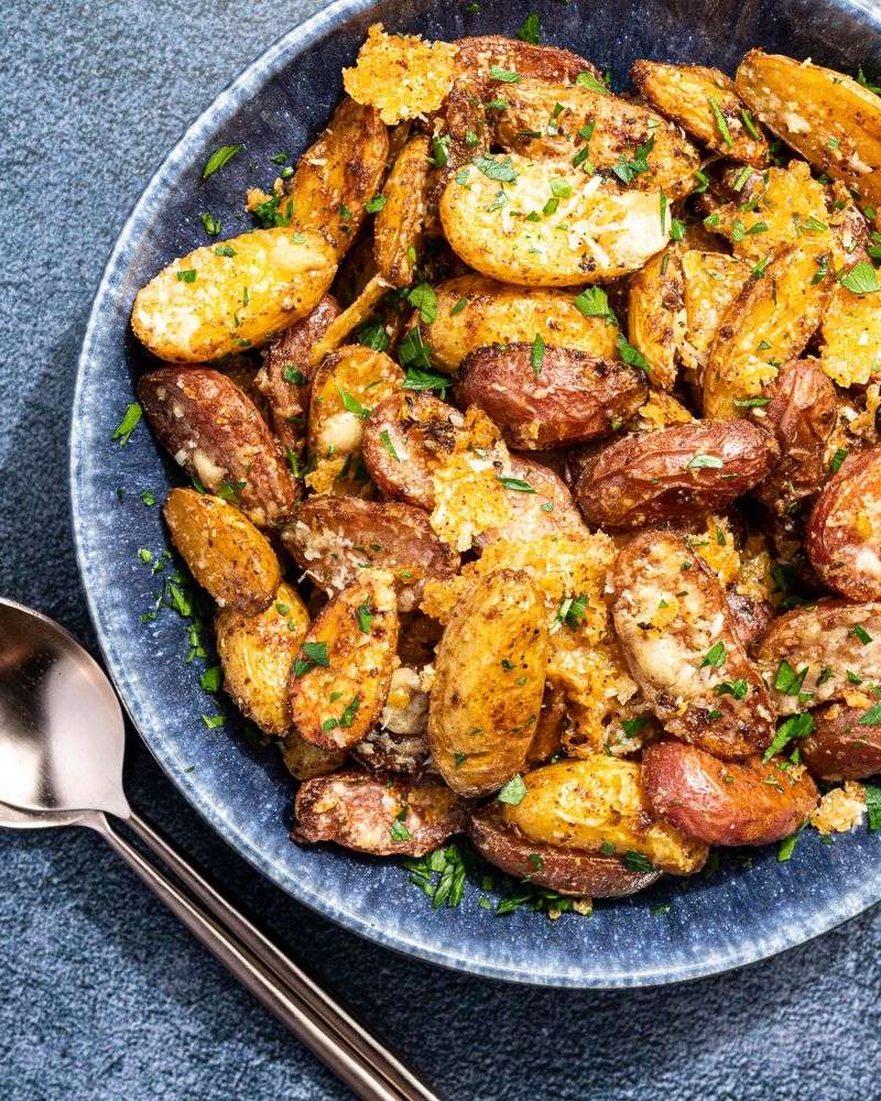 Parmesan Crusted Potatoes