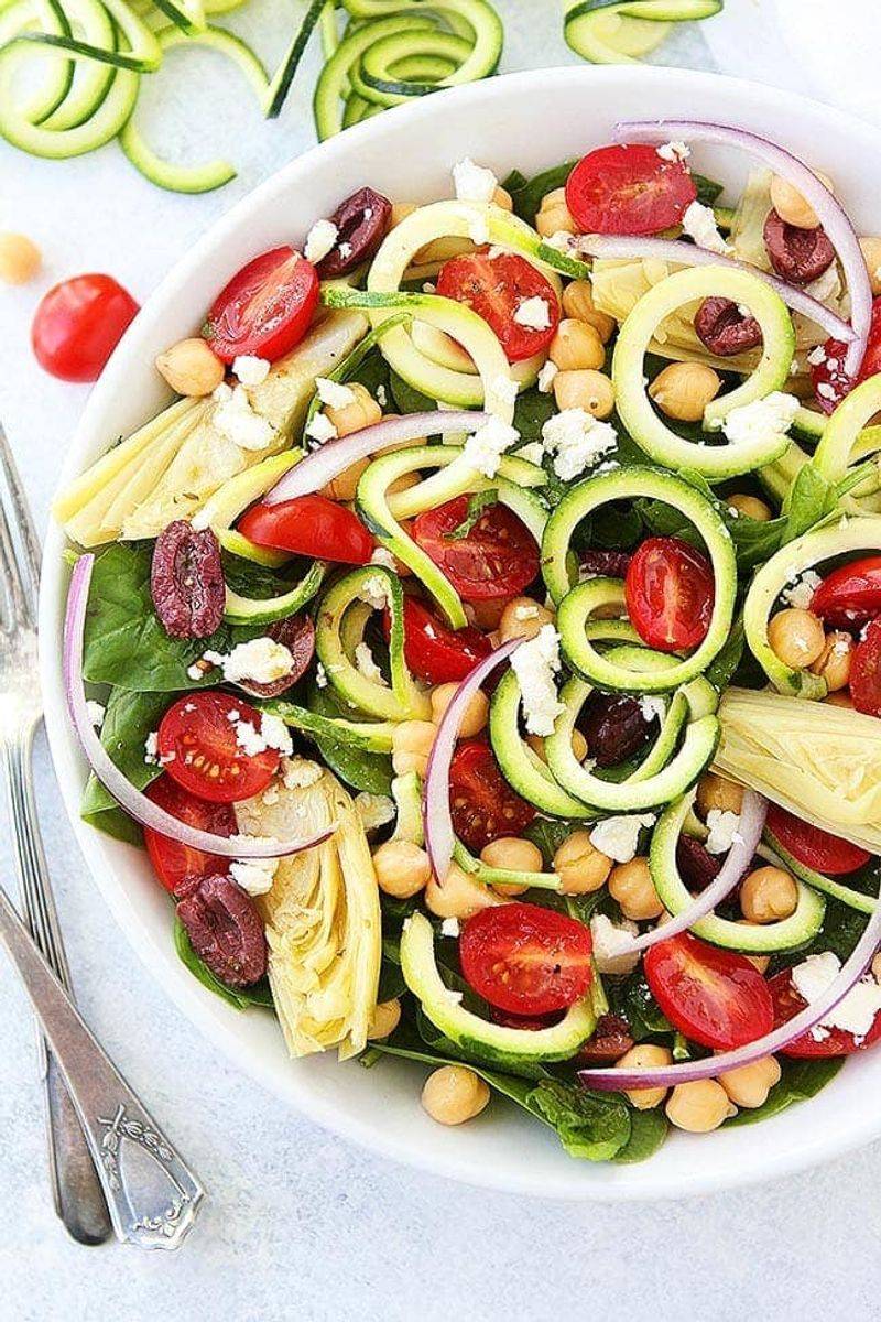 Zucchini Noodle Salad
