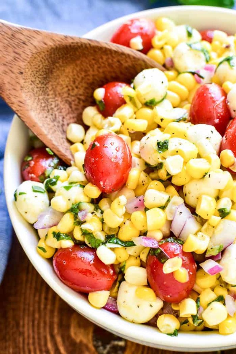 Caprese Corn Salad