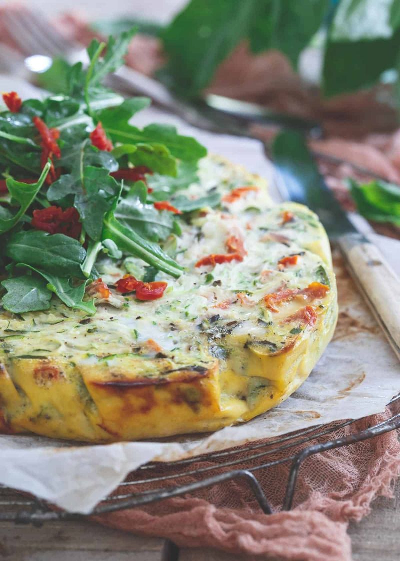 Summer Slow Cooker Frittata