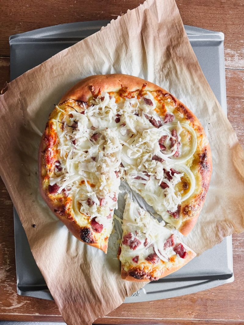 Sauerkraut Pizza