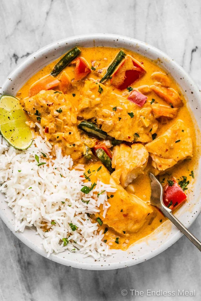 Thai Coconut Fish Curry