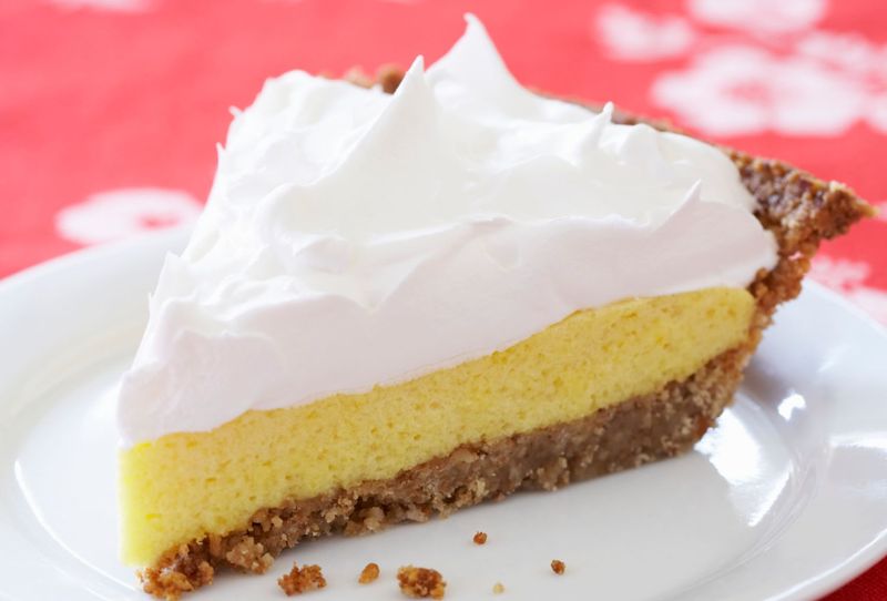 Pineapple Meringue Pie