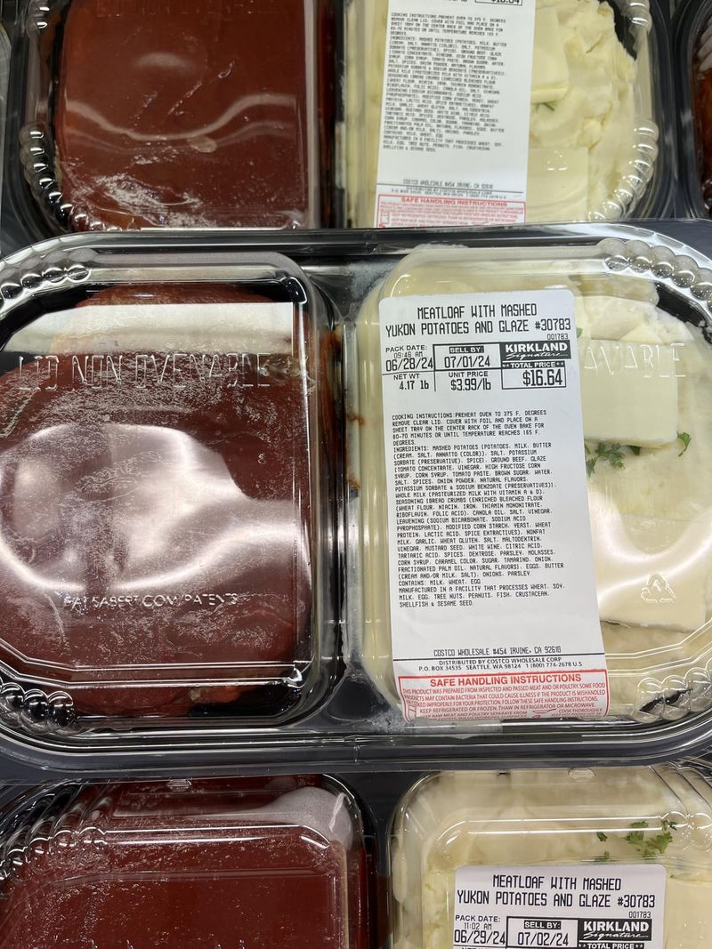 Meatloaf & Mashed Potato Combo