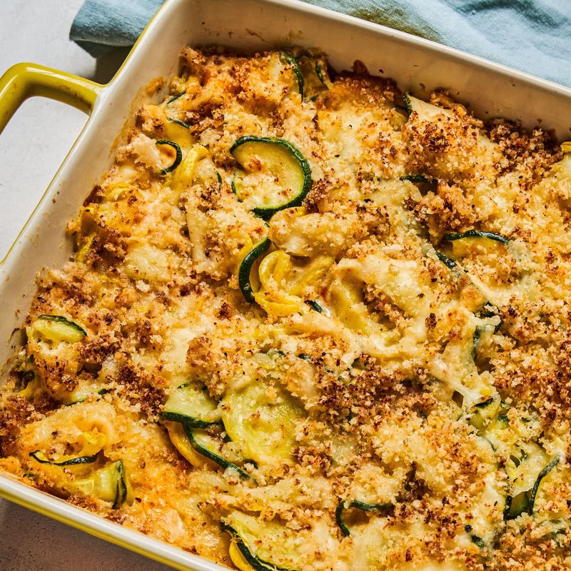 Zucchini and Yellow Squash Casserole