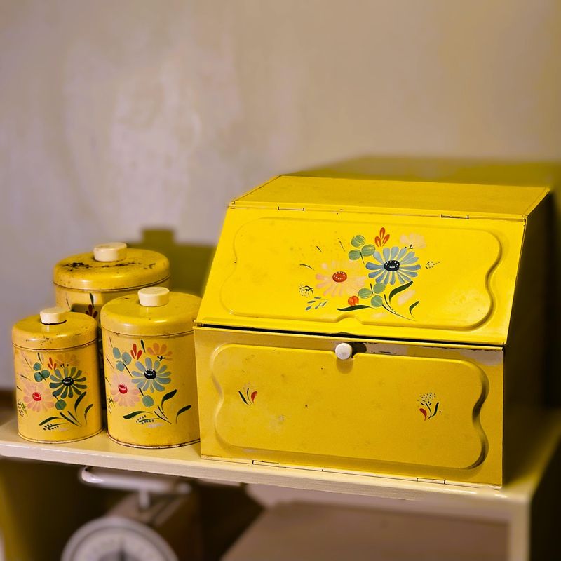 Mid-Century Bread Boxes