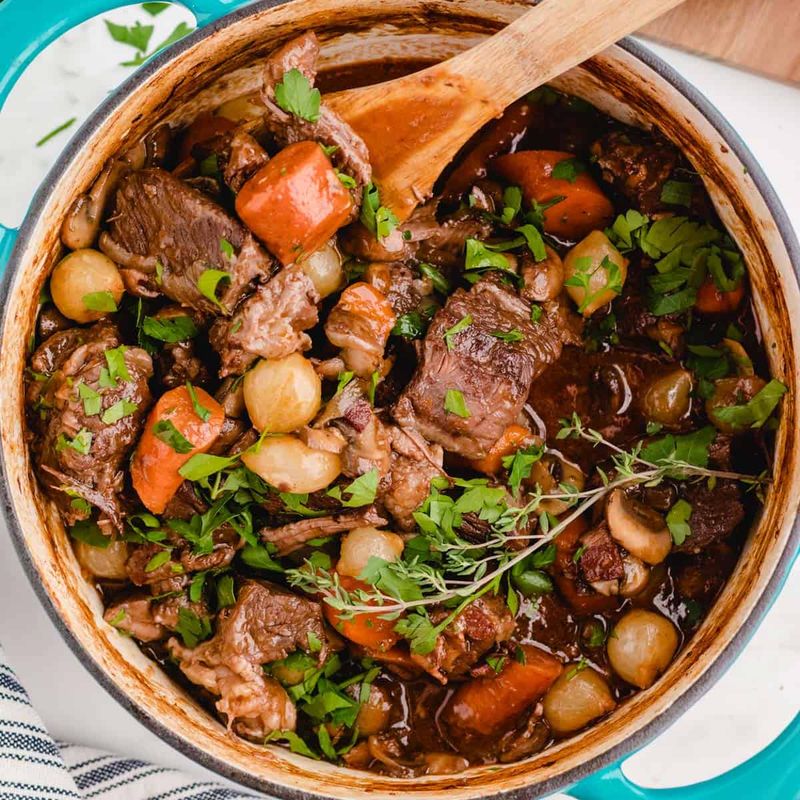 Julia Child's Boeuf Bourguignon
