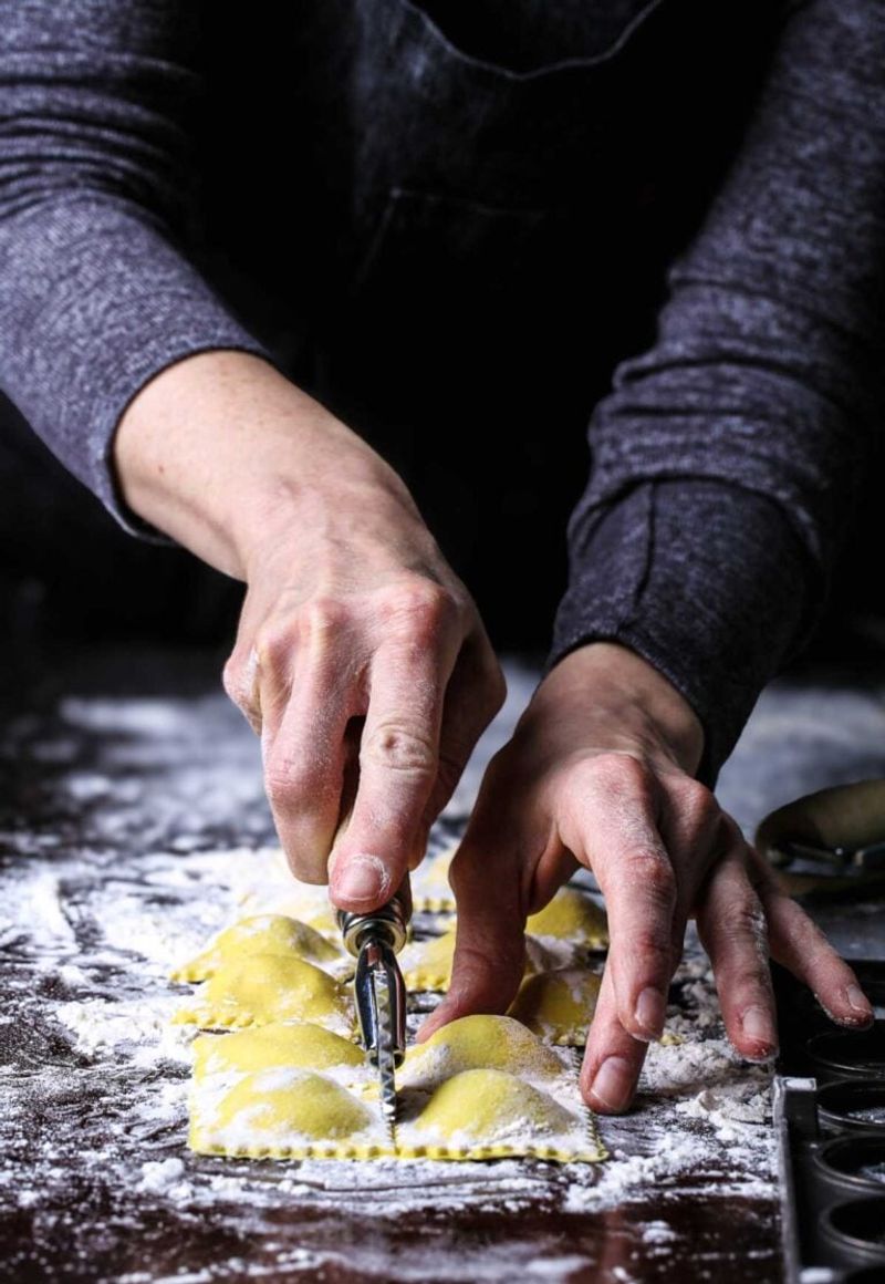 Overfilling the Pasta