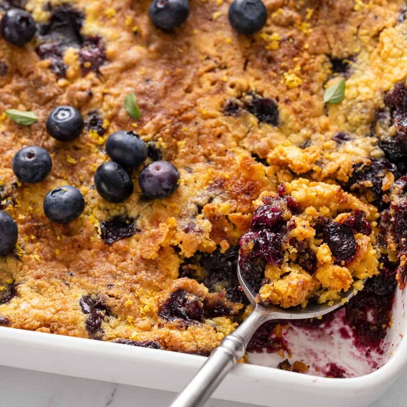 Blueberry Dump Cake