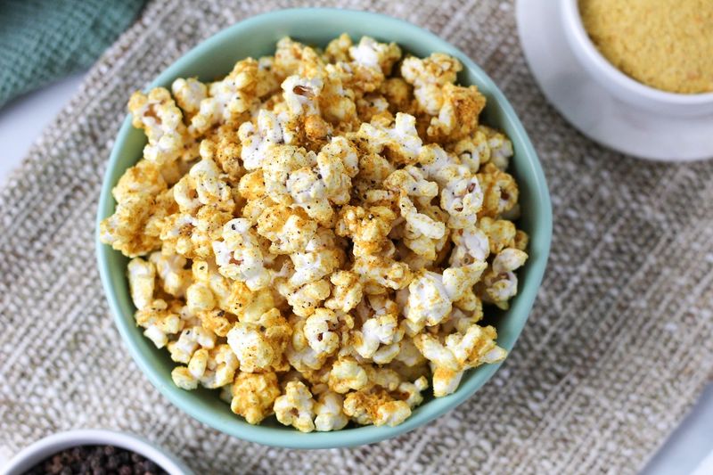 Popcorn with Nutritional Yeast