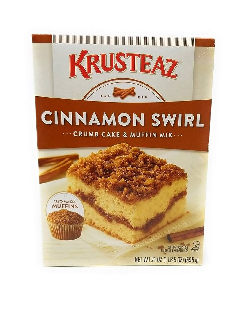 Krusteaz Cinnamon Swirl Crumb Cake & Muffin Mix