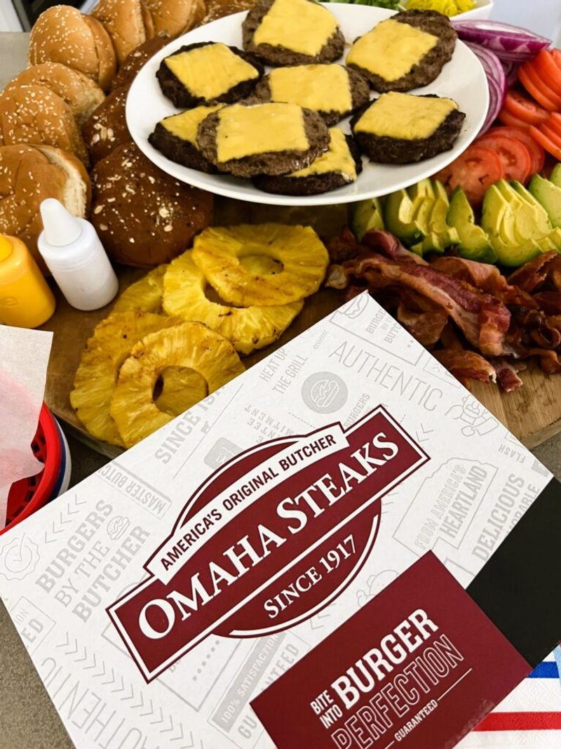 Omaha Steaks Gourmet Beef Burgers
