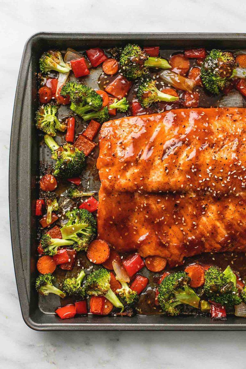 Teriyaki Salmon with Vegetables