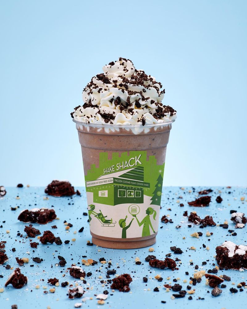 Shake Shack Loaded Chocolate Cookies & Cream Shake: Dessert Disguised as Drink