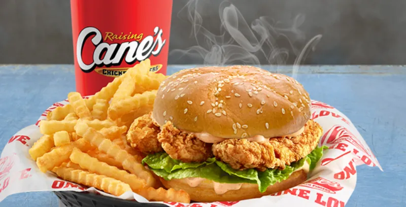 Raising Cane's Chicken Sandwich