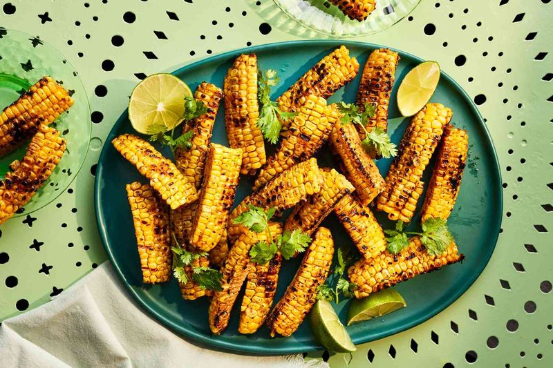 Grilled Corn Ribs