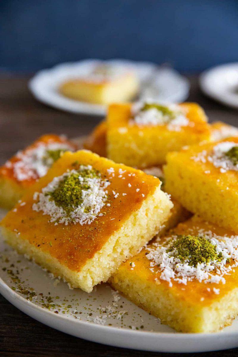 Revani: The Sunshine Cake Soaked in Sweet Citrus Syrup