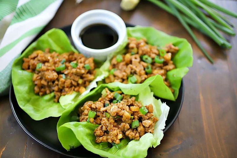 Keto Chicken Lettuce Wraps