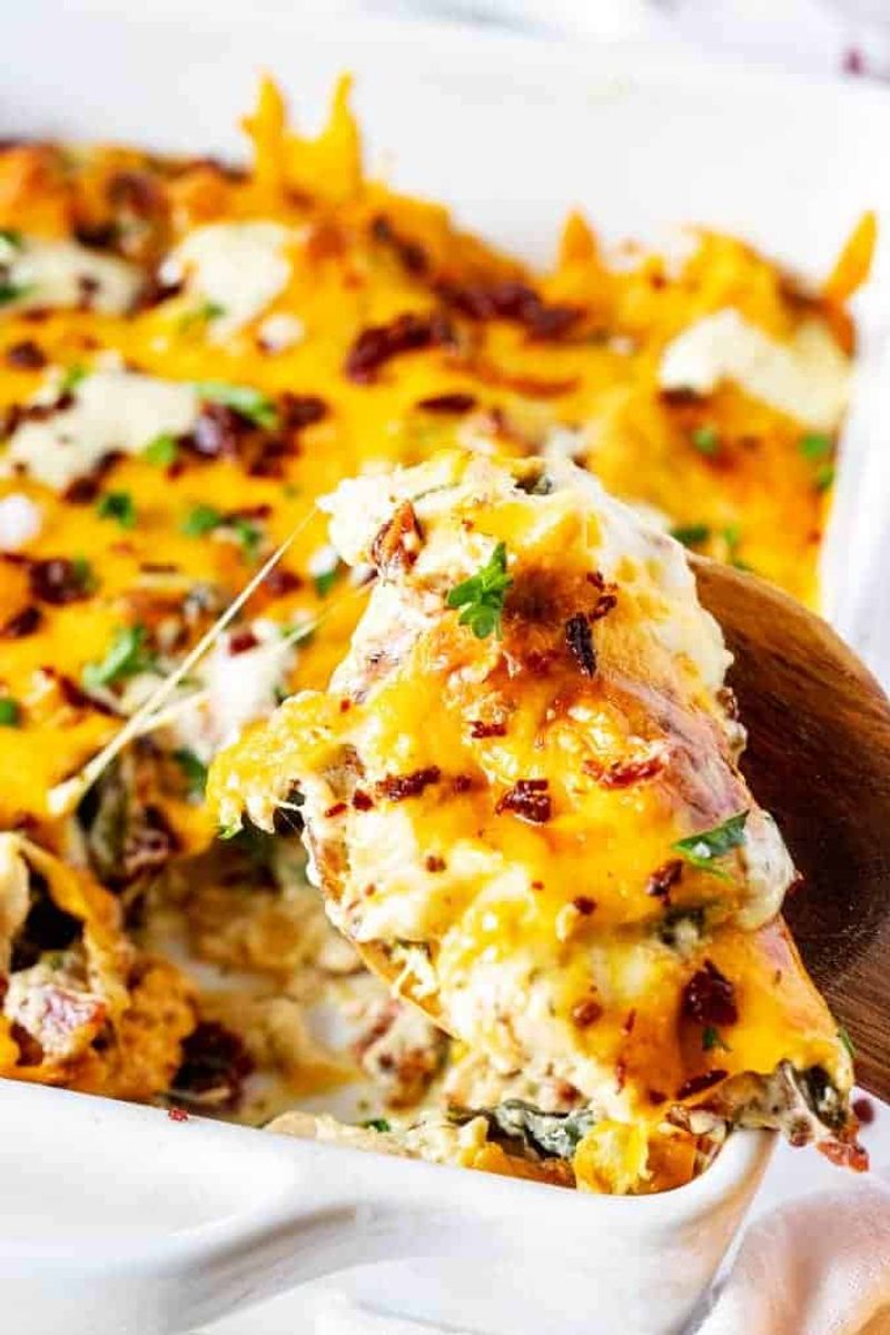 Bacon Ranch Chicken Casserole
