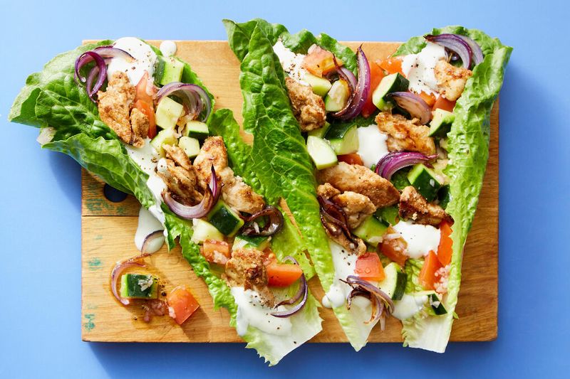 Keto Chicken Shawarma