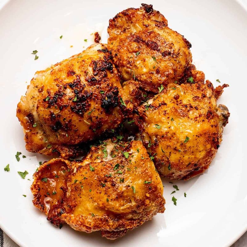 Garlic Butter Chicken Thighs