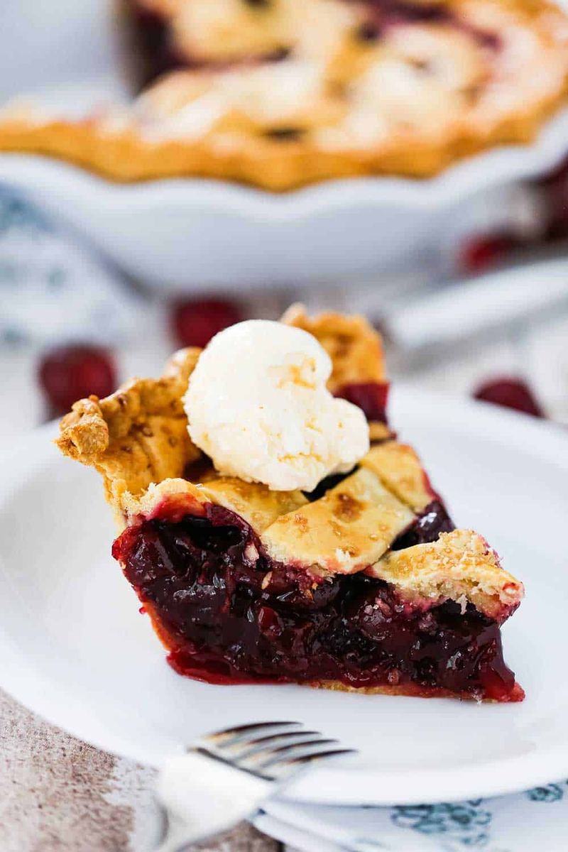 Cherry Pie + Butter Pecan Ice Cream: Competing Sweetness