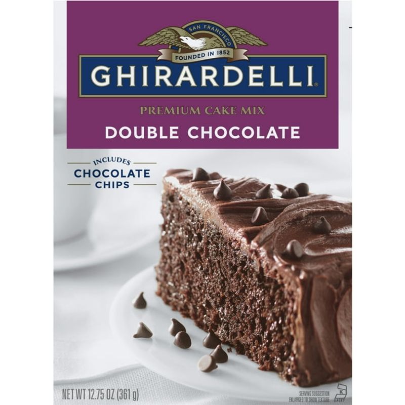 Ghirardelli Double Chocolate Cake Mix