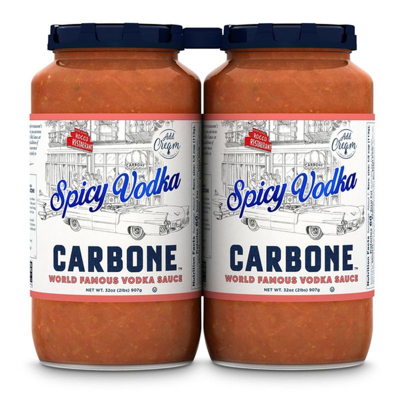 Carbone Classic Vodka Sauce (2-Pack) – $11.99