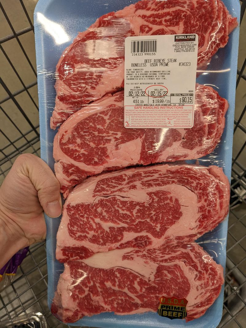USDA Prime Ribeye Steak