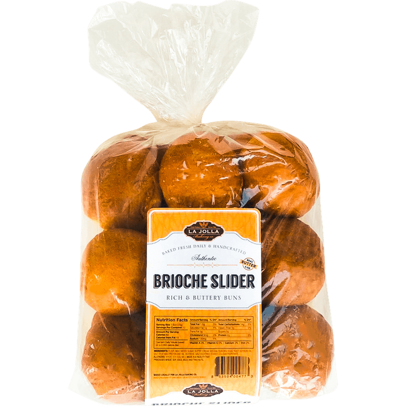 Artisan Brioche Slider Buns