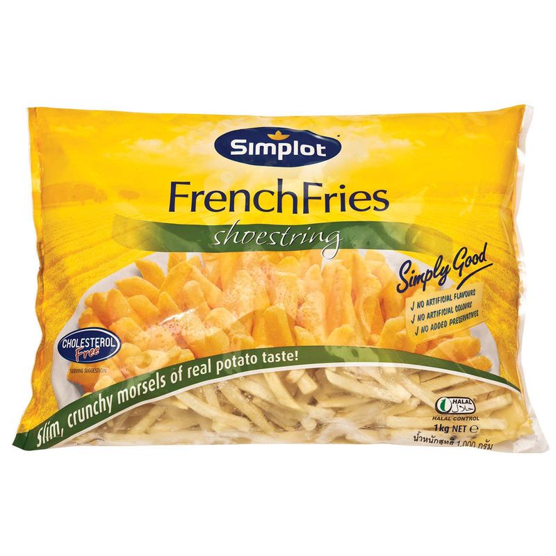Simplot Skin-On Shoestring Fries