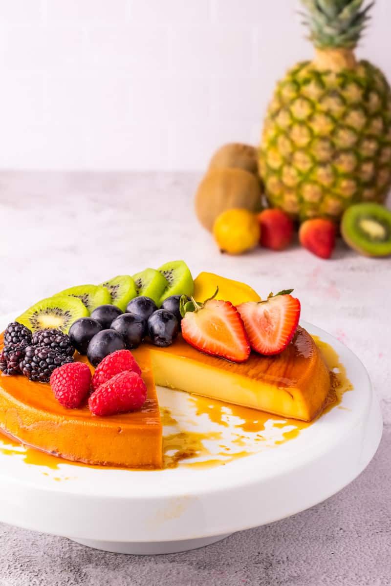 Salted Caramel Flan Finale