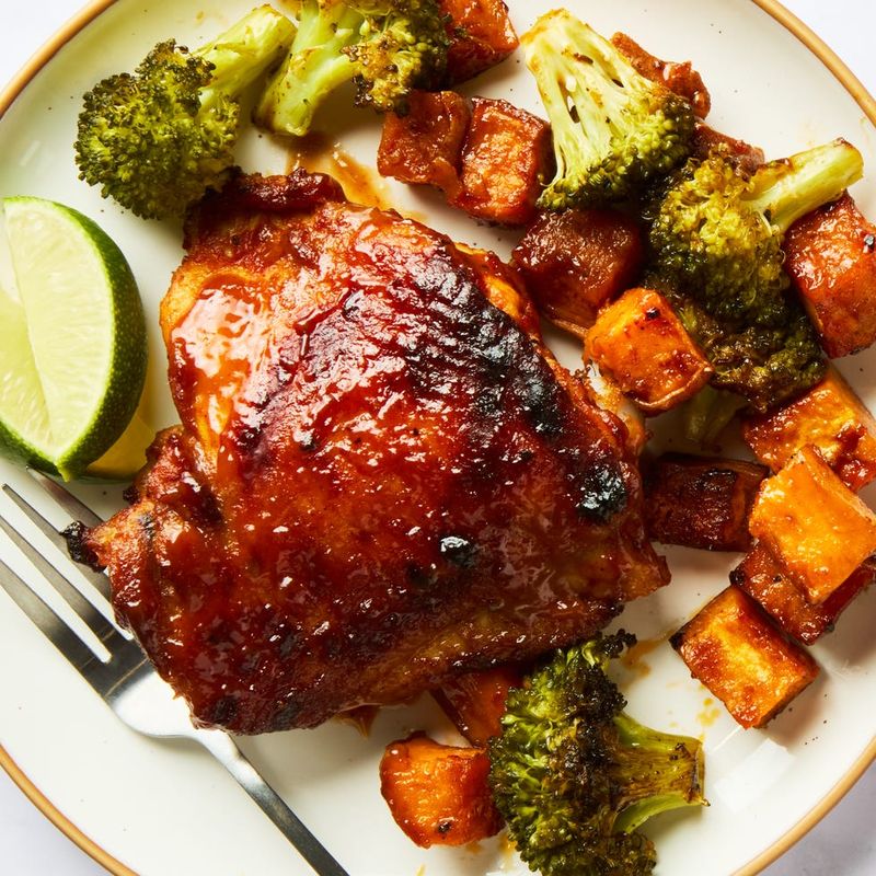 BBQ Chicken & Sweet Potato Medley