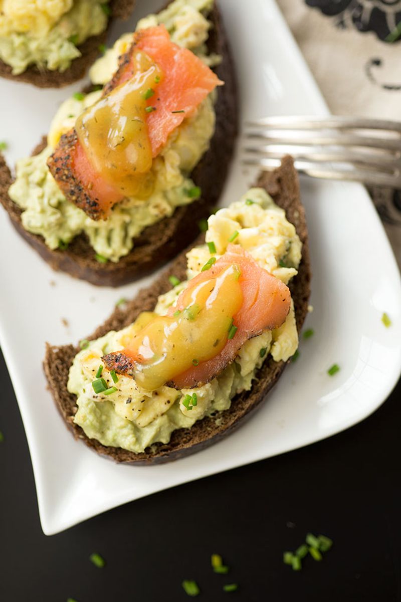 Smoked Salmon Avocado Toast