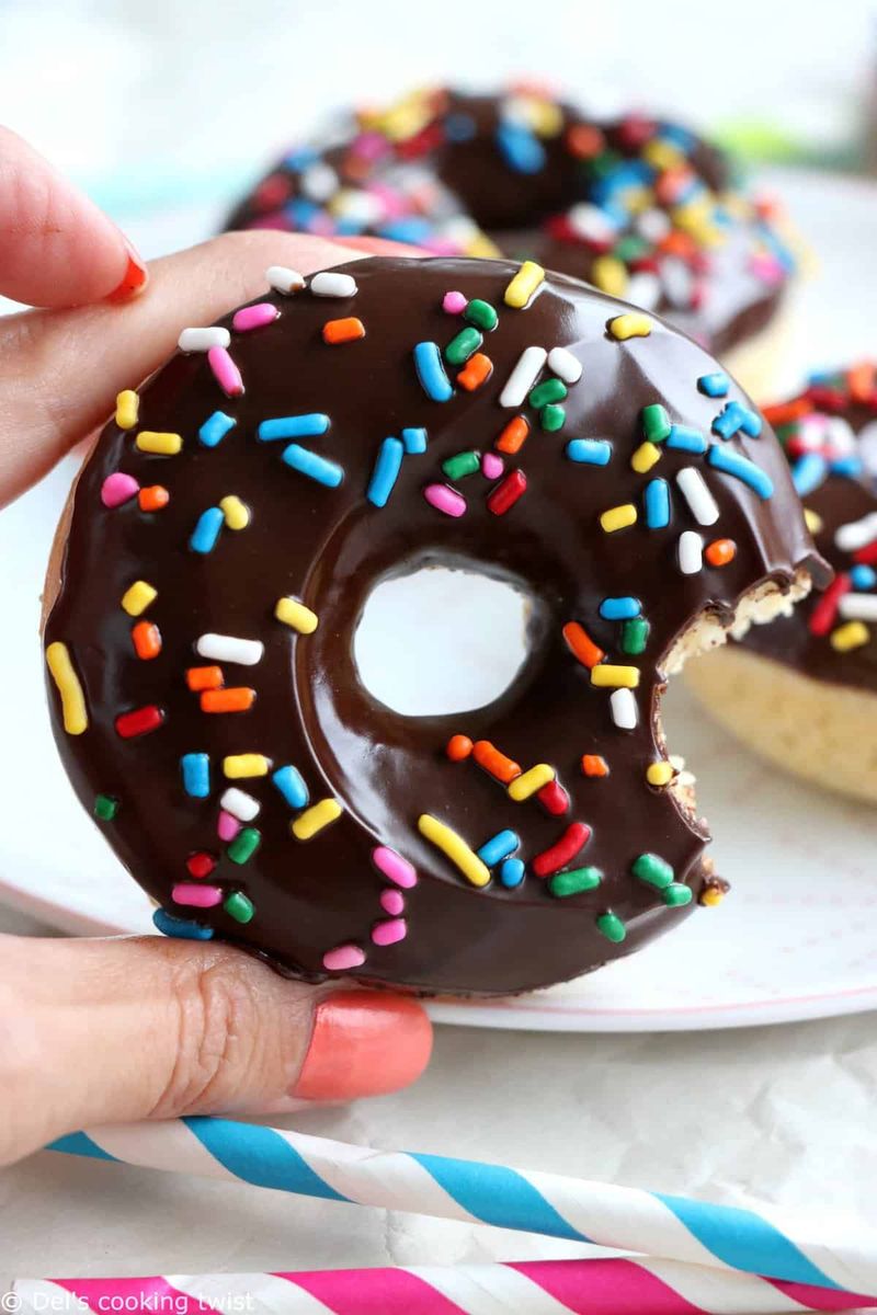 Chocolate Frosted Donuts