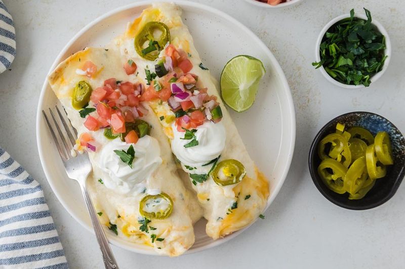 Keto Chicken Enchiladas with Cheese Wraps