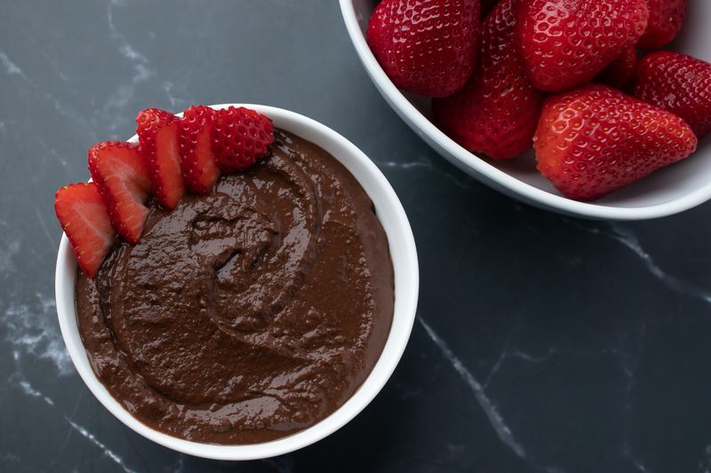 Lentil Chocolate Mousse