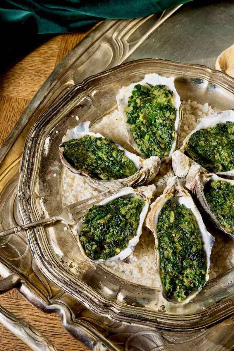 Oysters Rockefeller