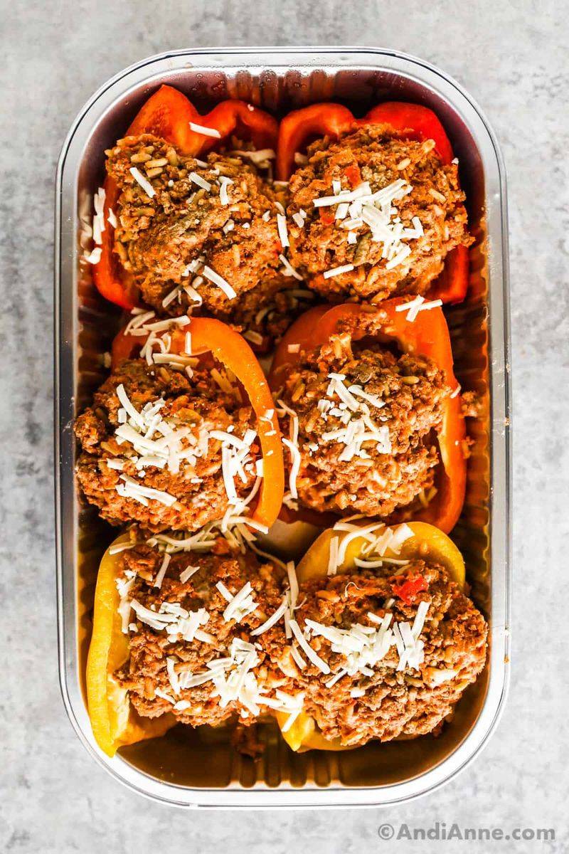 Gourmet Stuffed Bell Peppers