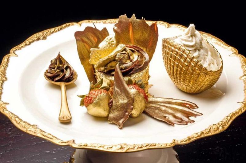 Edible Gold Leaf Gimmick