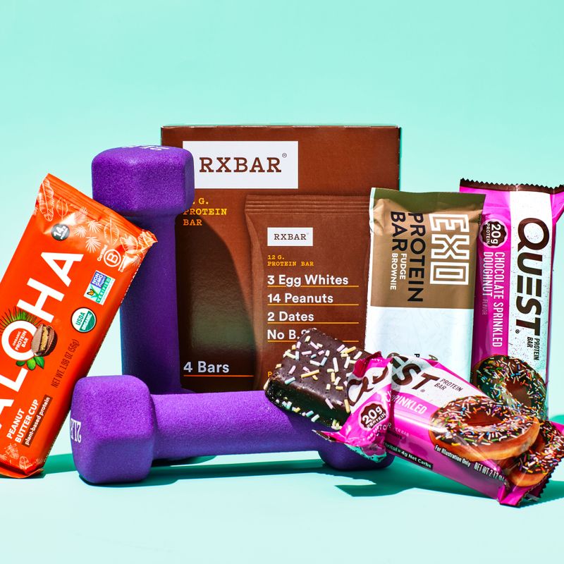 Protein Shakes or Bars (Low-Sugar, High-Protein)