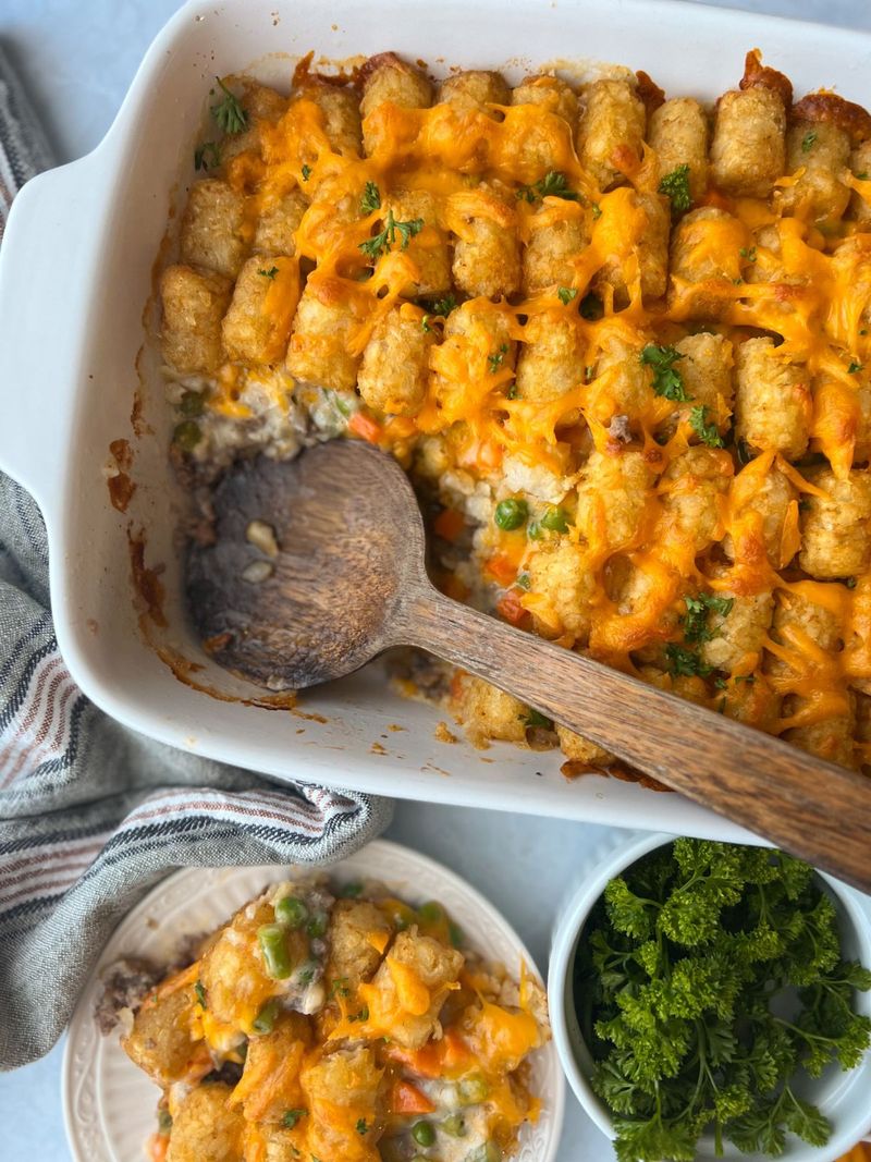 Tater Tot Hotdish