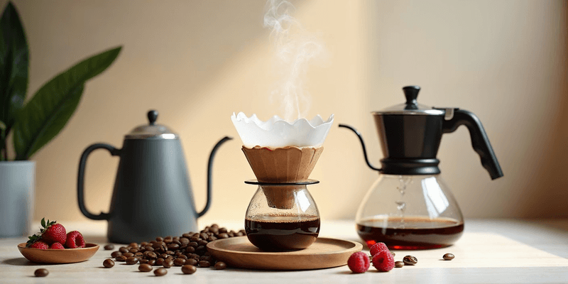 Light Roast Pour-Over Coffee
